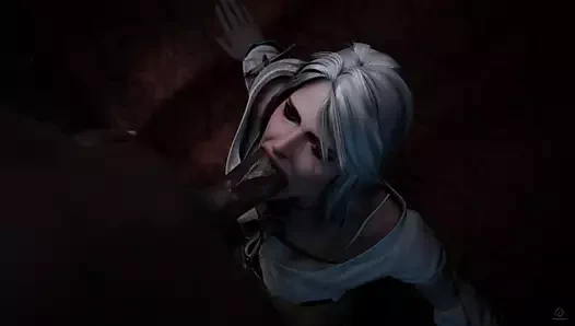 Ciri büyük zenci emiyor