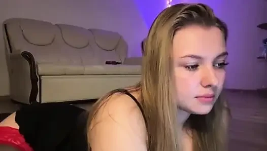 Masturbating in sexy stockings with jucielussie