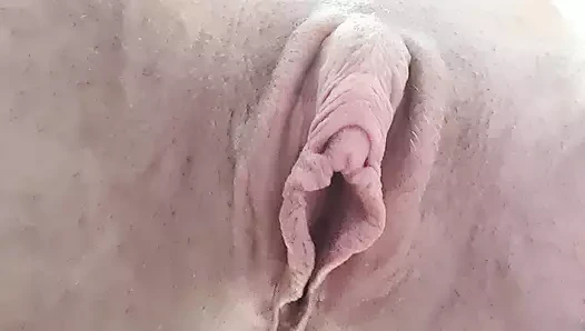 Ftm jerks off and shows you her pussy