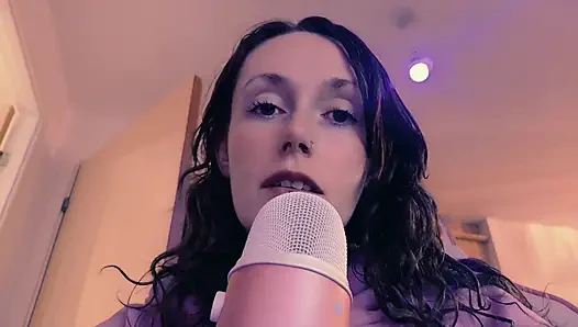 Kadın egemenliği tükür asmr hidrasyon aşağılaması, tanrıça yutmanızı emrediyor, asmr