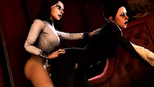 Jessamine ve liz futa seks