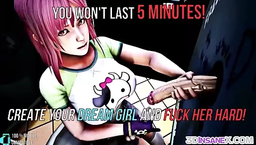 Redhead 3d bebek becerdin tarafından uzaylı