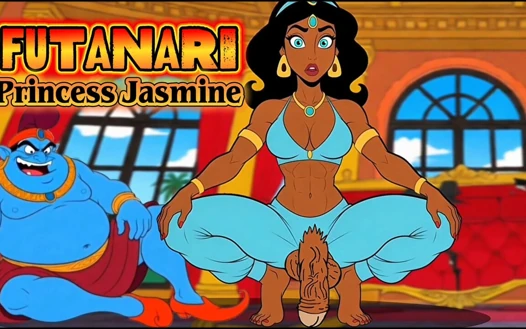 Futanari. Büyük yaraklı prenses Jasmine kızı. Porn Aladdin Series.