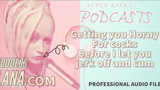 Kinky Podcast 13 Getting You Horny for Cocks Before I Let You Jerk off and Cum