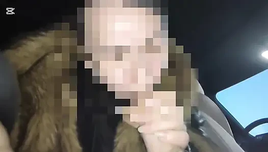 Arabada kış yolunda seks