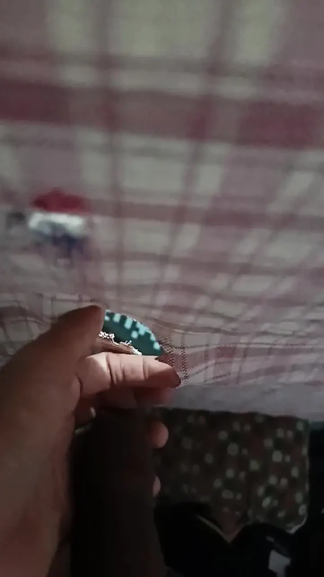 Gloryhole sucking behind the curtain by strangers