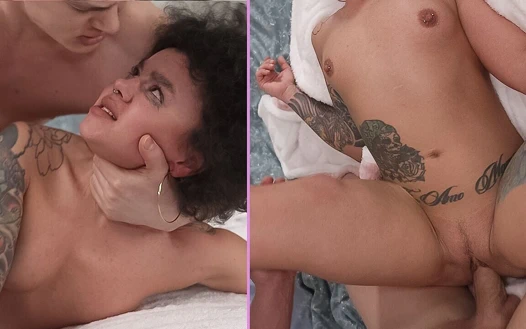 Her şeyin güzel olduğu vahşi ırklararası seks! 4K HD Tim Team