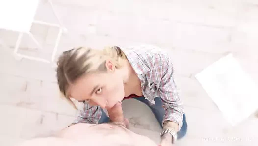 Teenmegaworld - ria - sarışın bebek derin ve sert assfucked