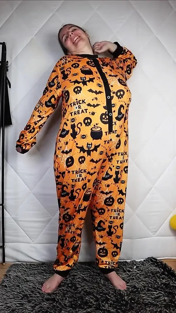 Shein'den yeni cadılar bayramı pijamam