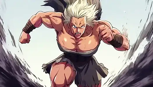 Çizgi film sahnelerinde atletik kadınlar