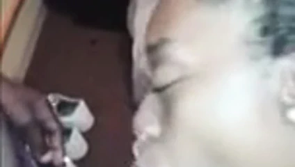 cumming içinde babymama ağız