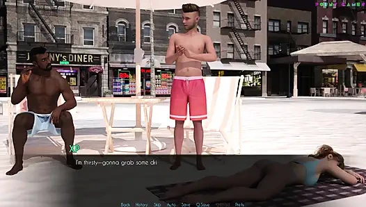 Happyly Ever After przez Escovic Games - Seks na plaży z BBC Friend i Mężulek 4