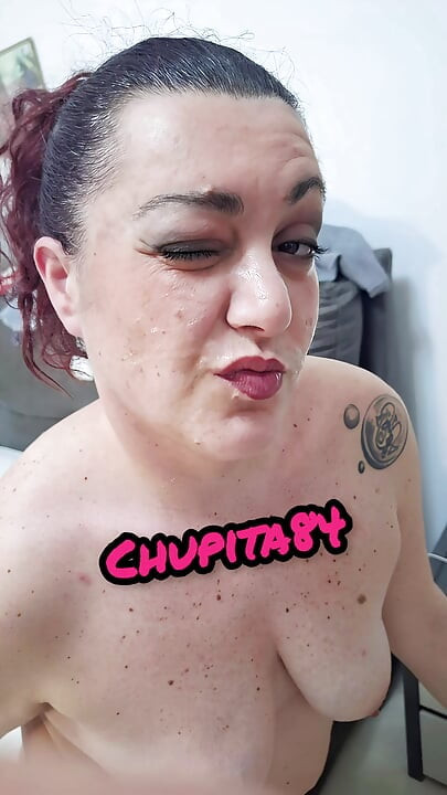 Wife has fun with new 21cm toy