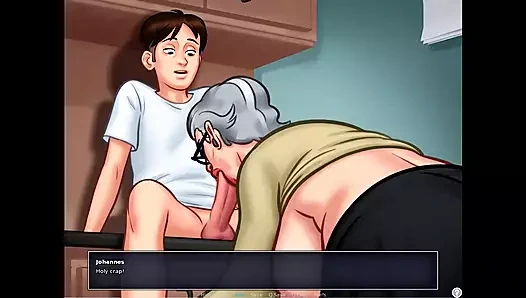 Yaz mevsimi efsanesi - Johannes, Consuela'nın iş bulmasına yardım etti ... roz, Johannes'e oral seks verdi ... johannes liu'nun bir konuda yardımcısı