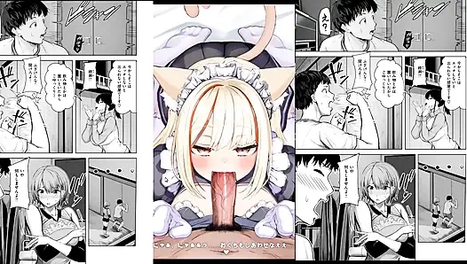 Hentai oyunu - neko hizmetçi hentai seks 2 oyun animasyonu