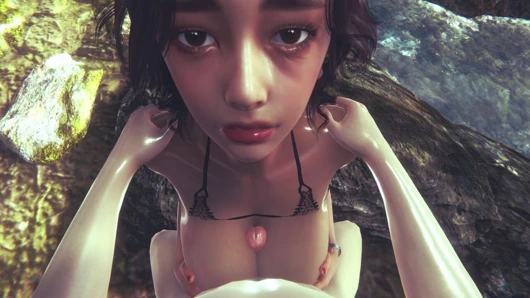 Büyük memeli seksi orta yaşlı seksi kadın büyük yarak ve meme sikişi emiyor - olgun kadın ıslak sakso çekiyor, sert göğüs sikişi