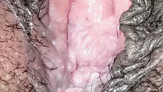 Karısının pembe deliğinin içinde yakın çekim