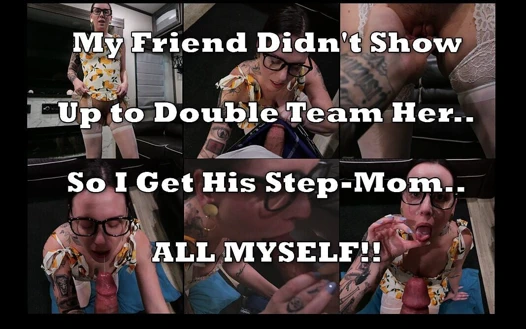 Arkadaşımın üvey annesinden şimdiye kadarki en ıslak sakso