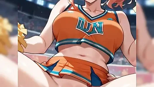 Amigo kız arkadaşımın ne büyük göğüsleri var, üniversitede bir oyundan sonra onu sikiyorum