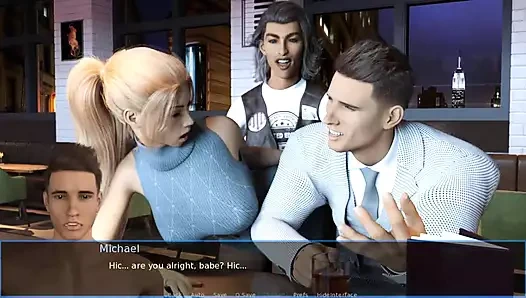 Liza'nın hikayesi: halka açık gavat, kocası karısının sikilmesini izliyor - bölüm 11