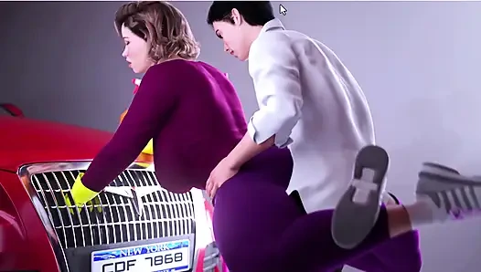 Apocalust 2 ben ve Evelyn birbirimize bu kadar yakınlaşıp amının dudaklarına dokunmama izin verdi.