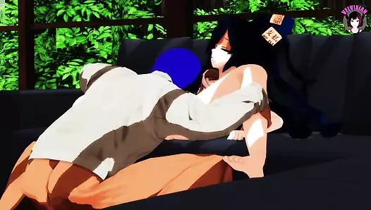 Genç Üvey Kardeşle Güzel Seks (3D HENTAI)