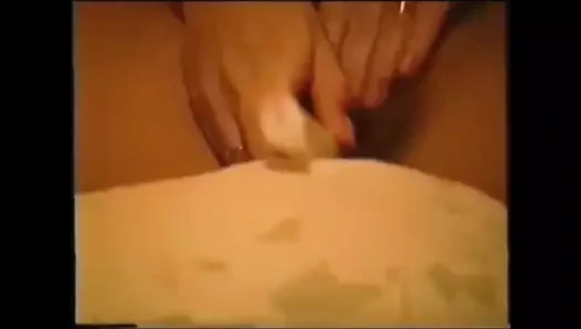 çorap İsveçli kız yatağımda eğleniyor