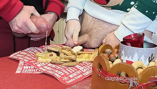 Noel kurabiyeleri için kremsi krema