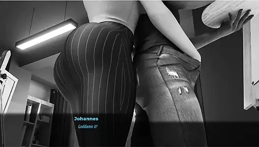 Sunville'in orta yaşlı seksi kadın #13 - Cynthia ve Johannes togeth ile vakit geçiriyor... es Johannes'e dönüyor... Bayan Morris, Johannes'e sakso çekti.