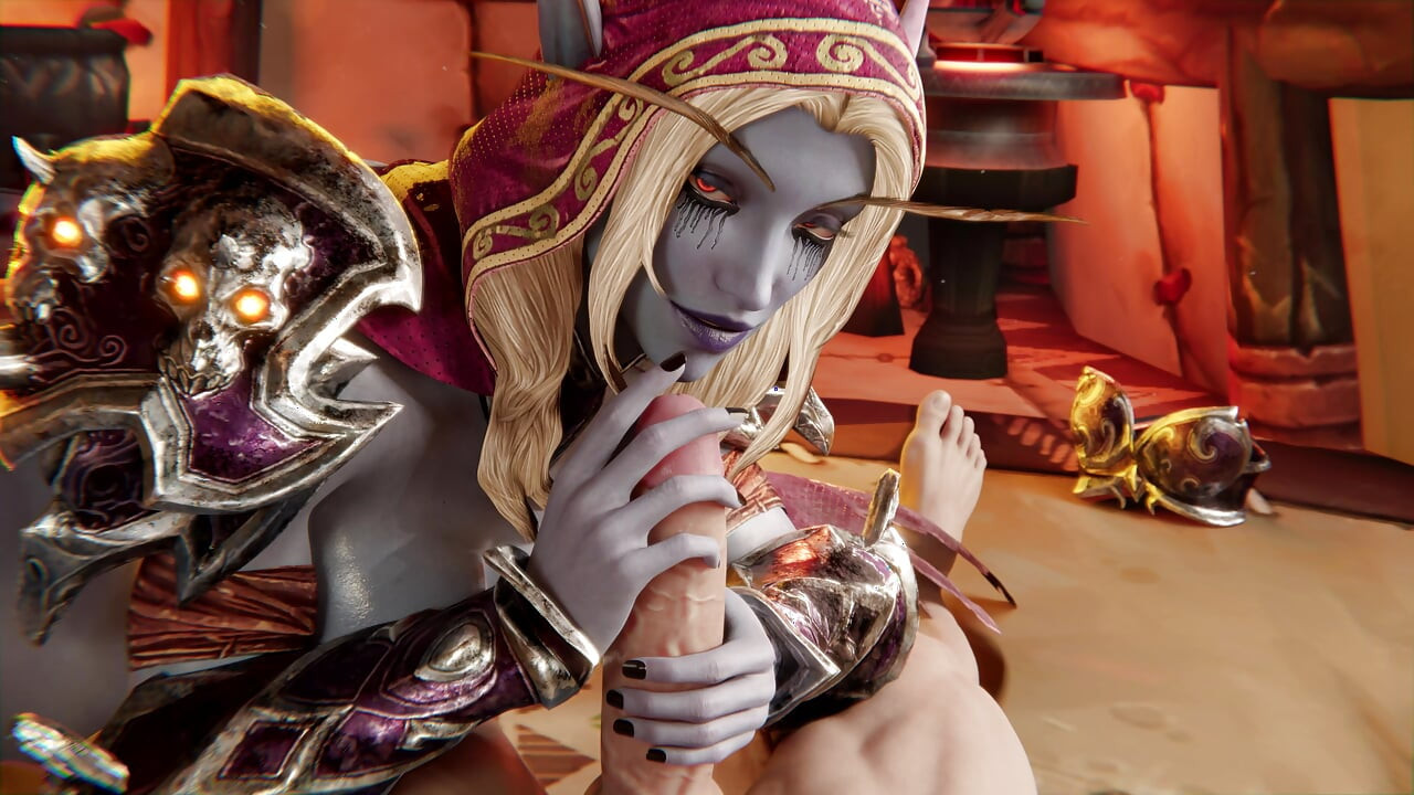 3 boyutlu wow sylvanas windrunner sakso ve anal boncuk boşalması