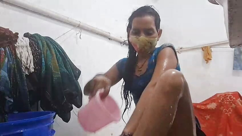 Kaynananın banyo videosu viral oldu