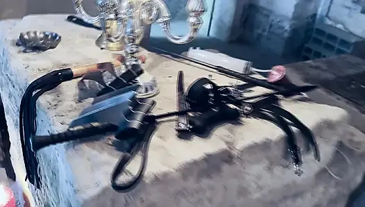 Th Fortress'da cumshosts - dominant sağım