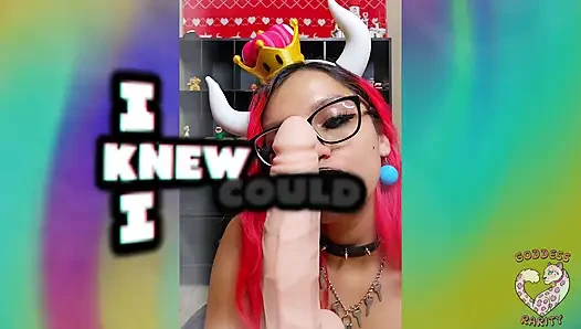 Tanrıça Rarity, Mario'ya bowsette olarak sakso çekmeyi seviyor