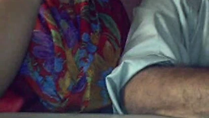 eski Hint çift içinde cam