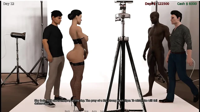 Günahkar başarı - oyun - rol yapma - azgın orta yaşlı seksi kadının ilk büyük zenci yarağı