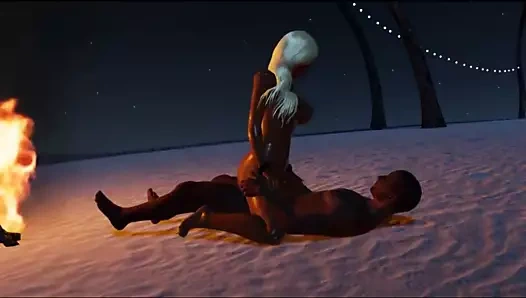 3dx-sohbette Bukkake plajı