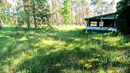 Memeler ve göt verandada şaplak atılıyor