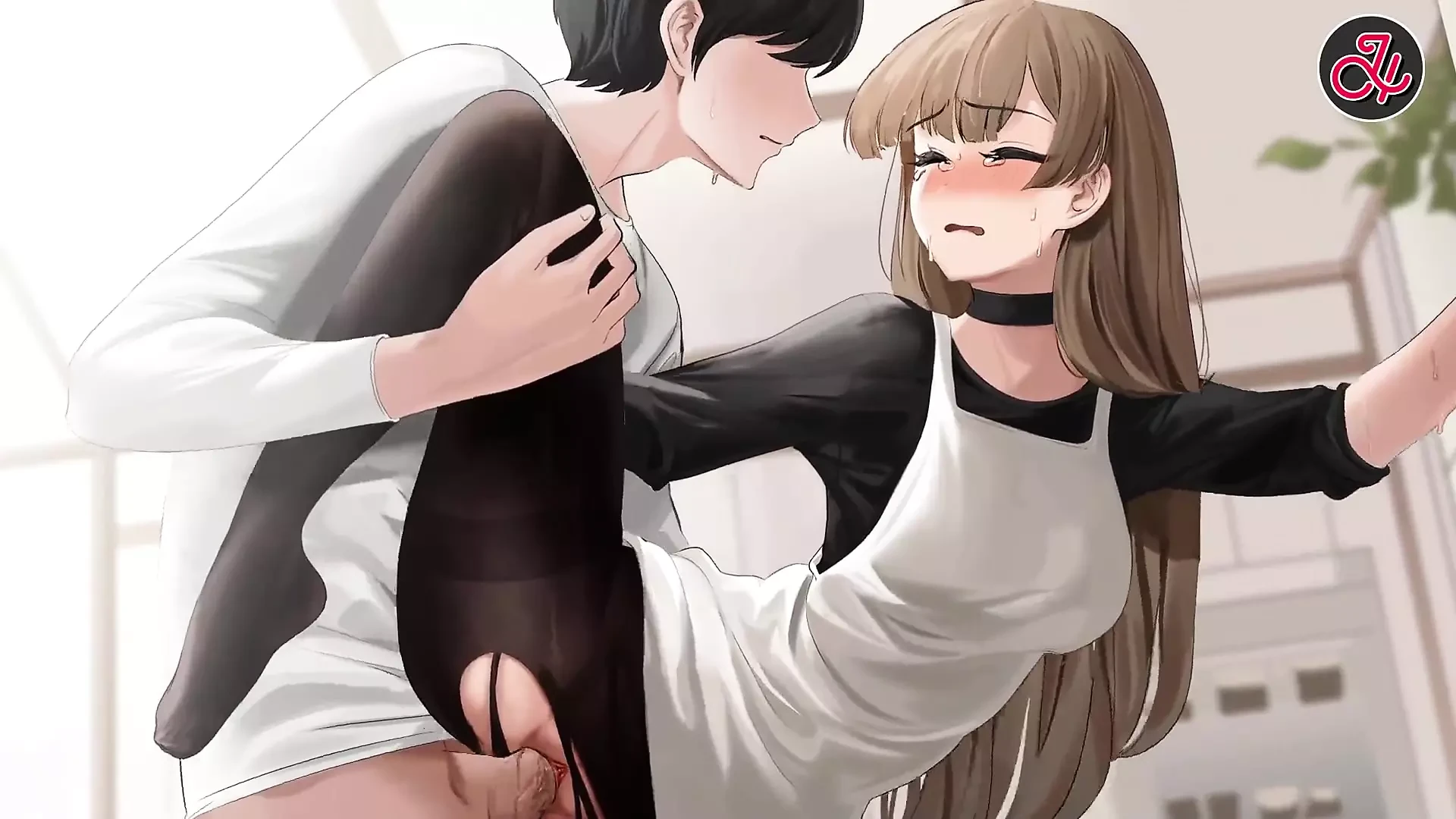 Take My Stepsister’s Virginity in Stockings  Hentai Uncensored  Yusetsu  Part 3