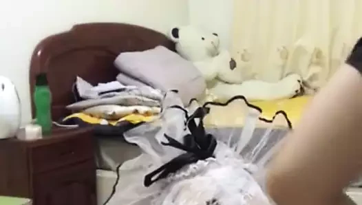 amatör Asya lezbiyen femdom