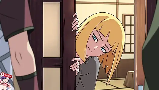 The best Naruto blowjob. Samui of Rhodilas swallows everything. Pt 4