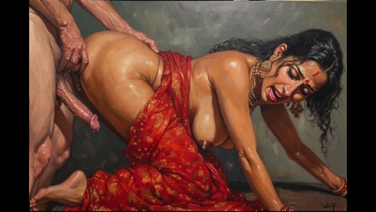 Otel odasında seks Hintli çiftler karısını paylaşıyor