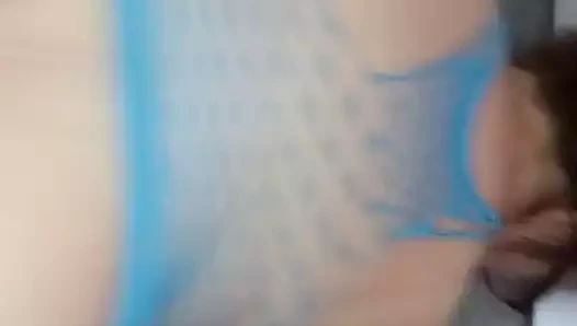 Fransız şişman boşanmış üvey giriş katta doggystyled