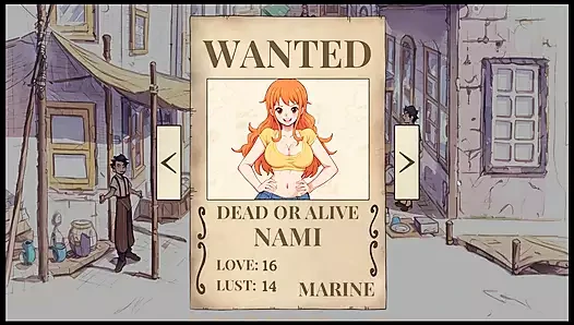 Şehvetli buccaneers parodisi hentai oyunu ep.3 Nami için ilk ücretli sakso!