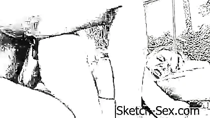 Bir kadında büyük çük