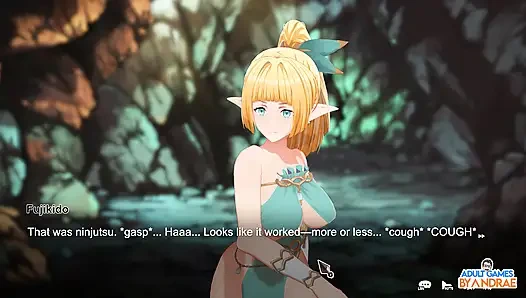 Kaç, elf ninjam! 3 boyutlu oyun bölüm 1