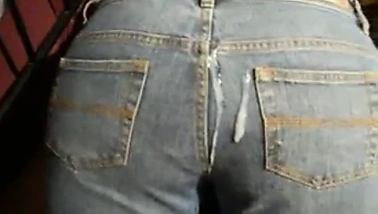 Cum on Express Jeans