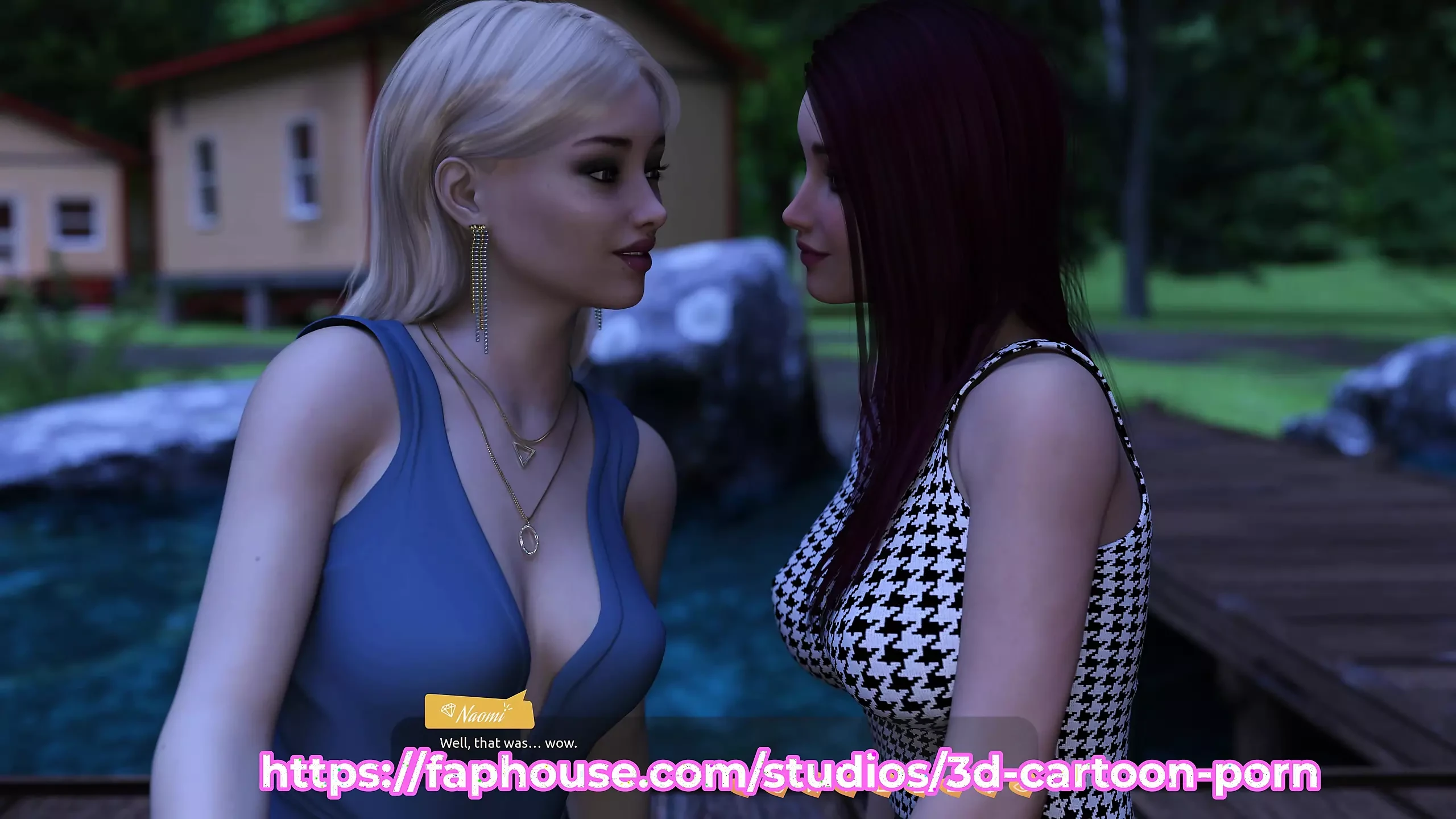 Helping the Hotties Stories Time 3: Naomi's Playful Moments with Violet