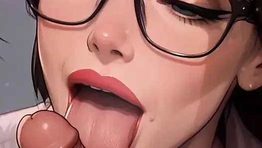 Blow Job Teacher - instructions how to properly suck a dick