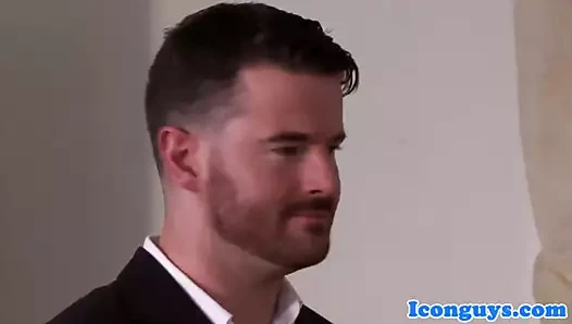 üçlü olgun rahip saksocu