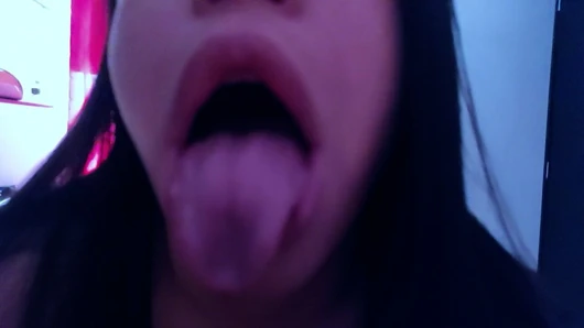 Baba bak! hepsini yuttum!